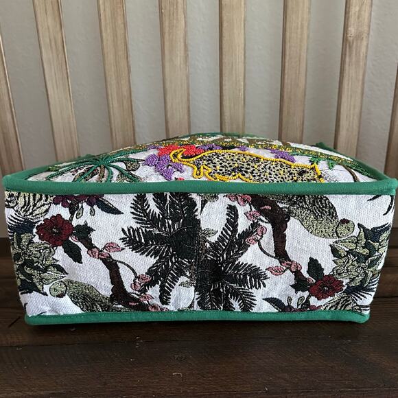 America & Beyond African Safari Limited Edition Hand Beaded Crossbody Tote K665 - Picture 5 of 17